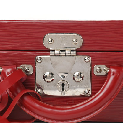 Louis Vuitton Epi President Watch Briefcase Castillan Red 11 of 20