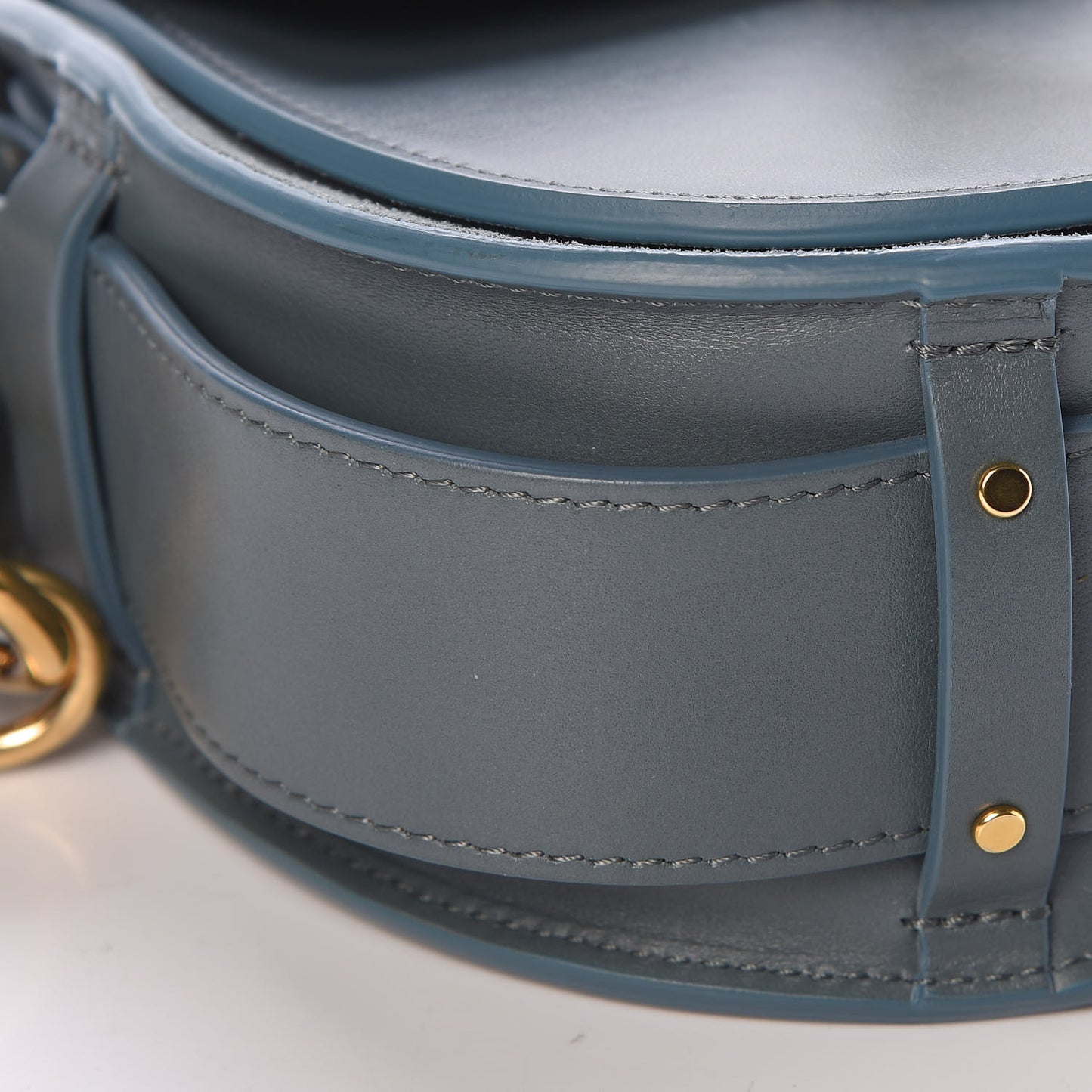 Calfskin Small Tess Bag Cloudy Blue