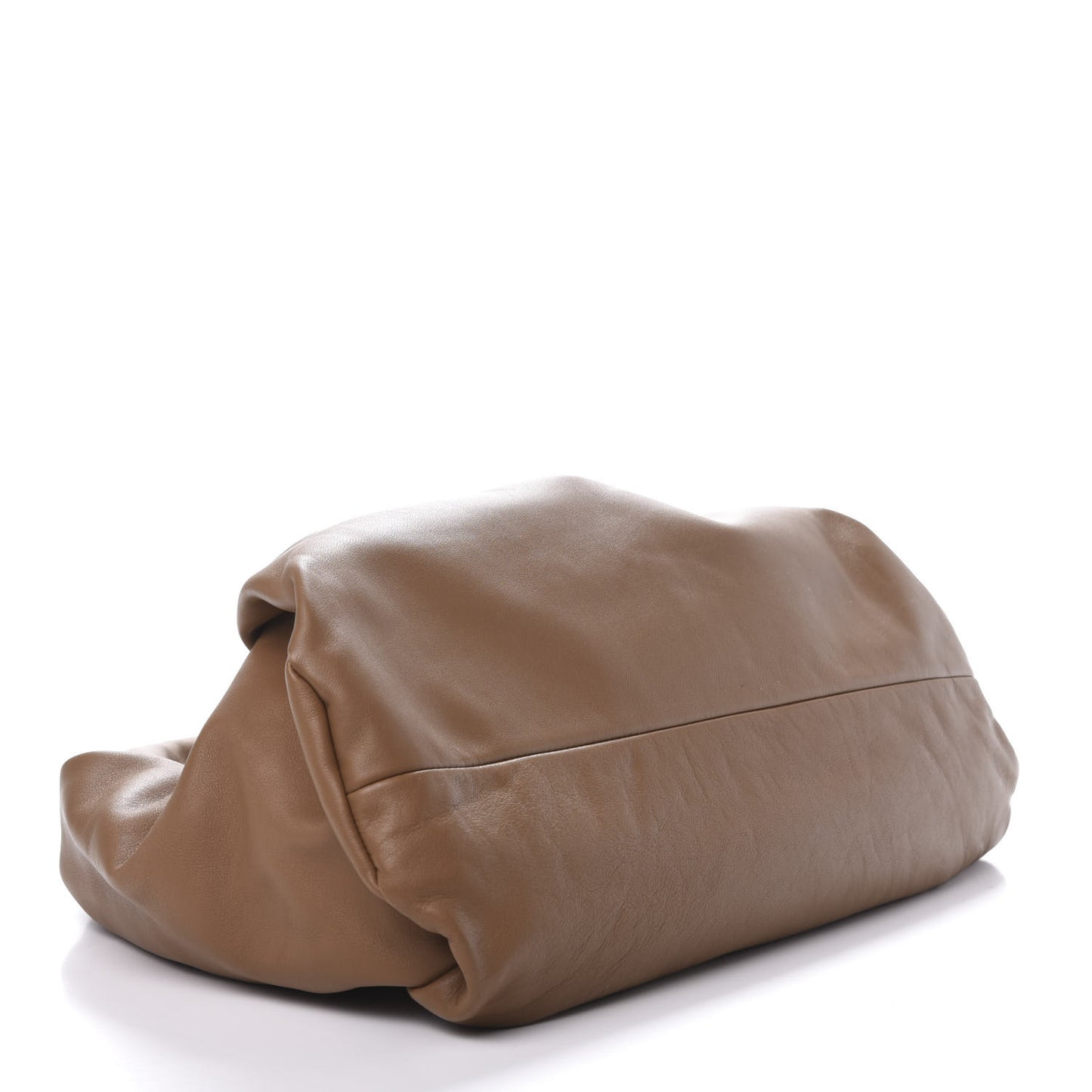 Smooth Butter Calfskin Small The Shoulder Pouch Cammello