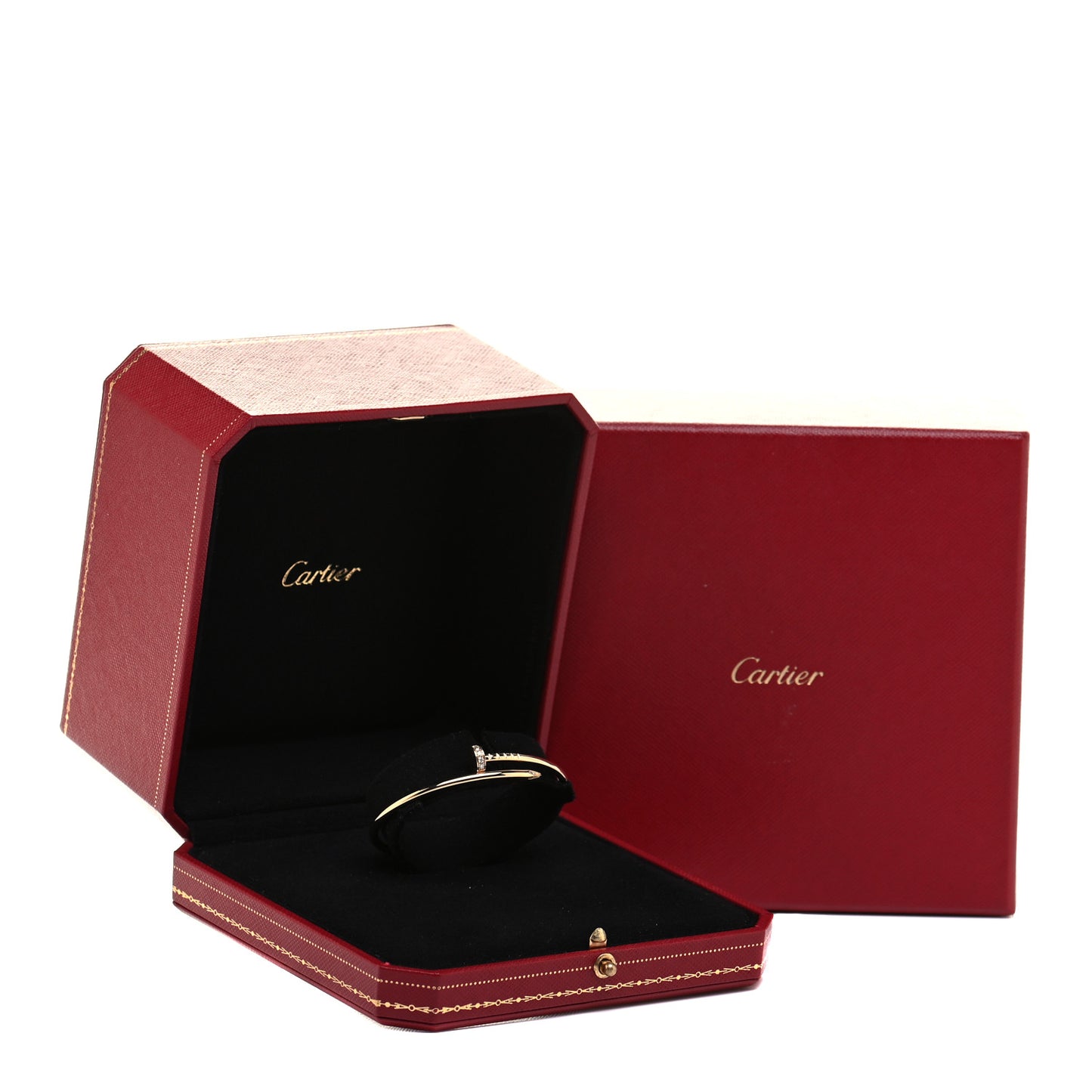 18K Yellow Gold Diamond Small Juste Un Clou Bracelet 15