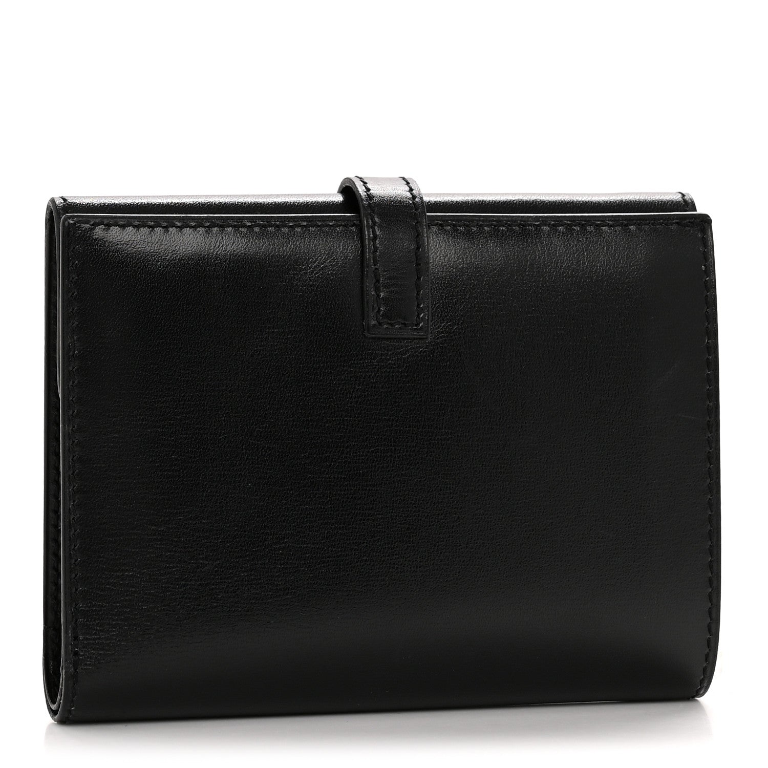 Hermes Box Compact Cadena Wallet Black 3 of 10