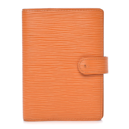 Louis Vuitton Epi Small Ring Agenda Cover Mandarin 1 of 10