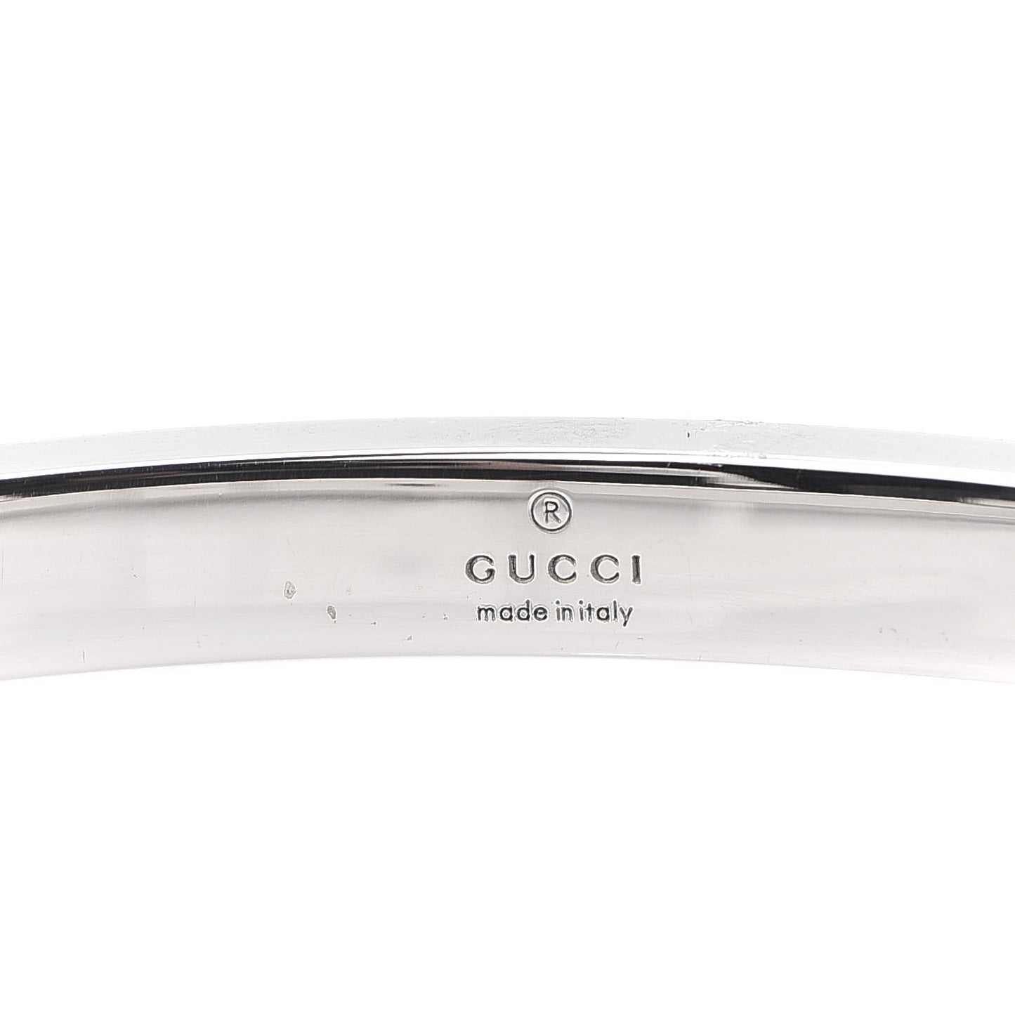 Sterling Silver Logo Bar Bracelet