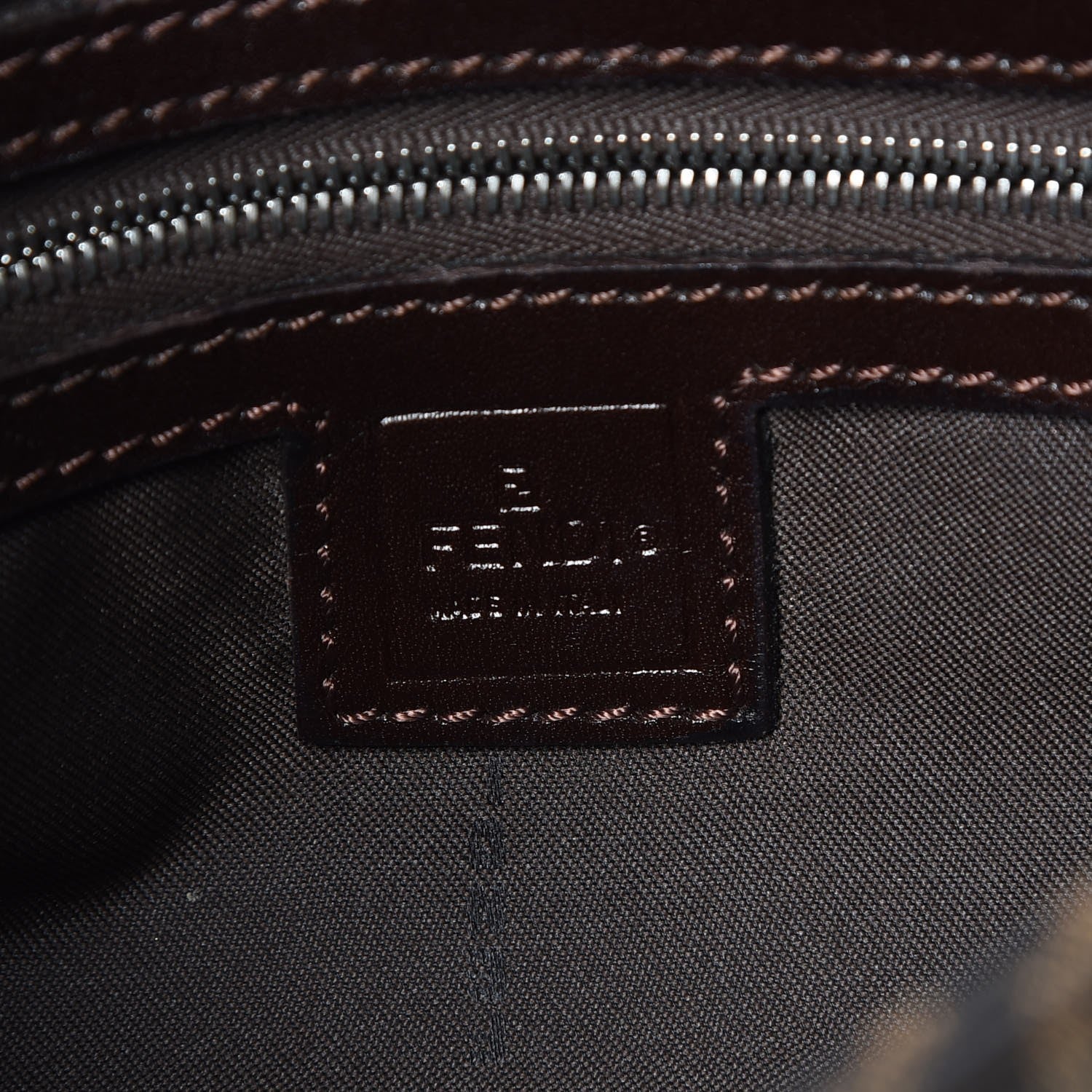 Fendi Zucca Baguette Tobacco 6 of 7