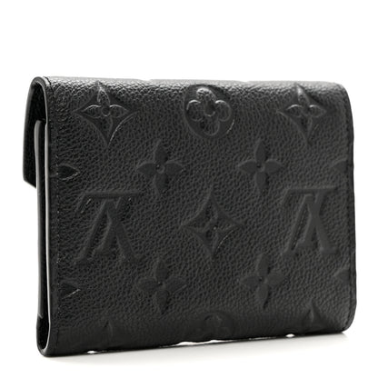 Louis Vuitton Empreinte Victorine Wallet Black 3 of 6
