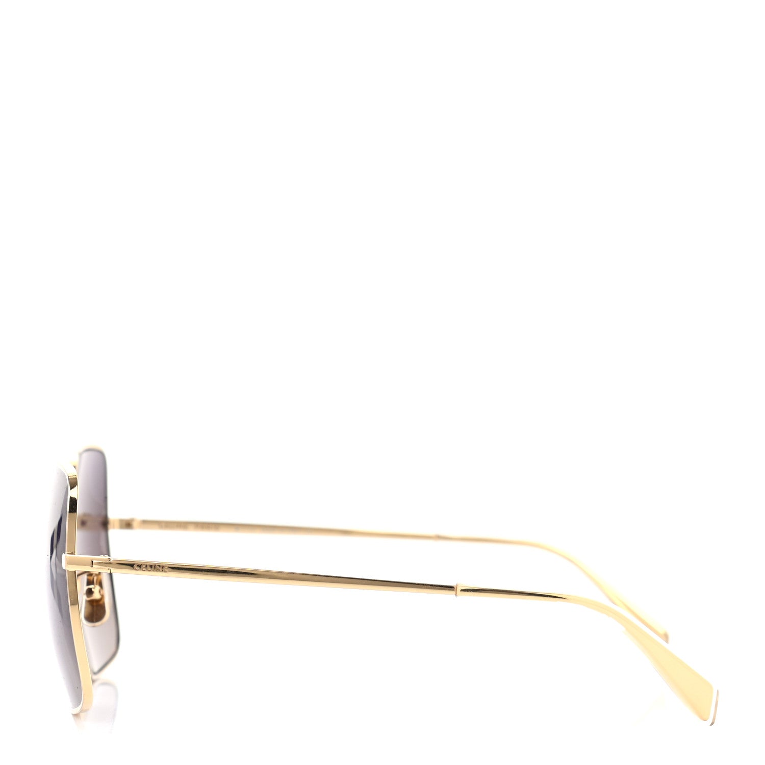 Celine Oversized Square Metal Sunglasses CL40078U Grey 3 of 7