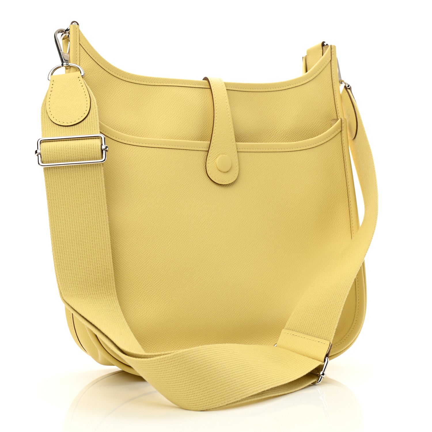 Hermes Epsom Evelyne III PM Jaune Poussin 3 of 10