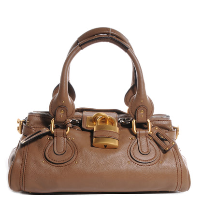 Chloe Leather Medium Paddington Nut 1 of 9