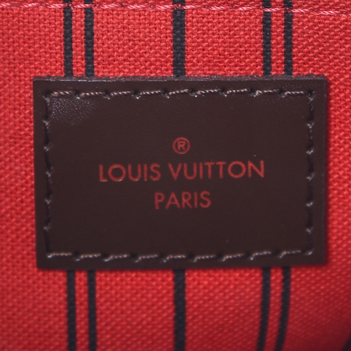 Damier Ebene Neverfull MM GM Pochette
