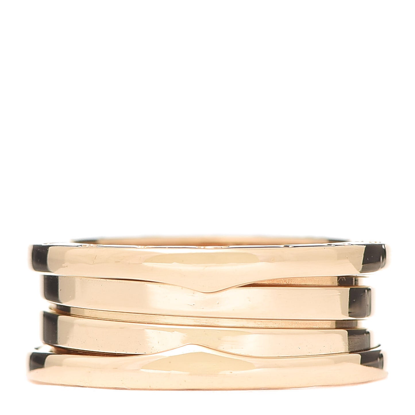 18K Yellow Gold B.Zero1 Three-Band Ring 56 7.5
