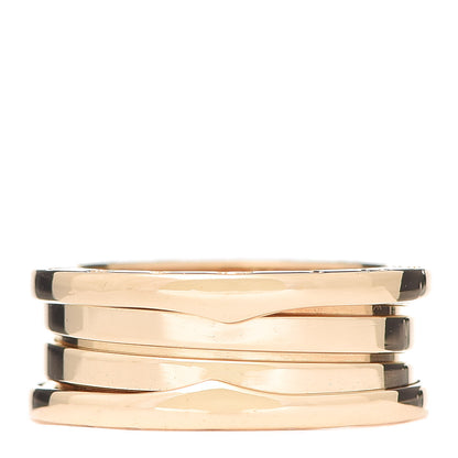 Bulgari 18K Yellow Gold B.Zero1 Three-Band Ring 56 7.5 1 of 5