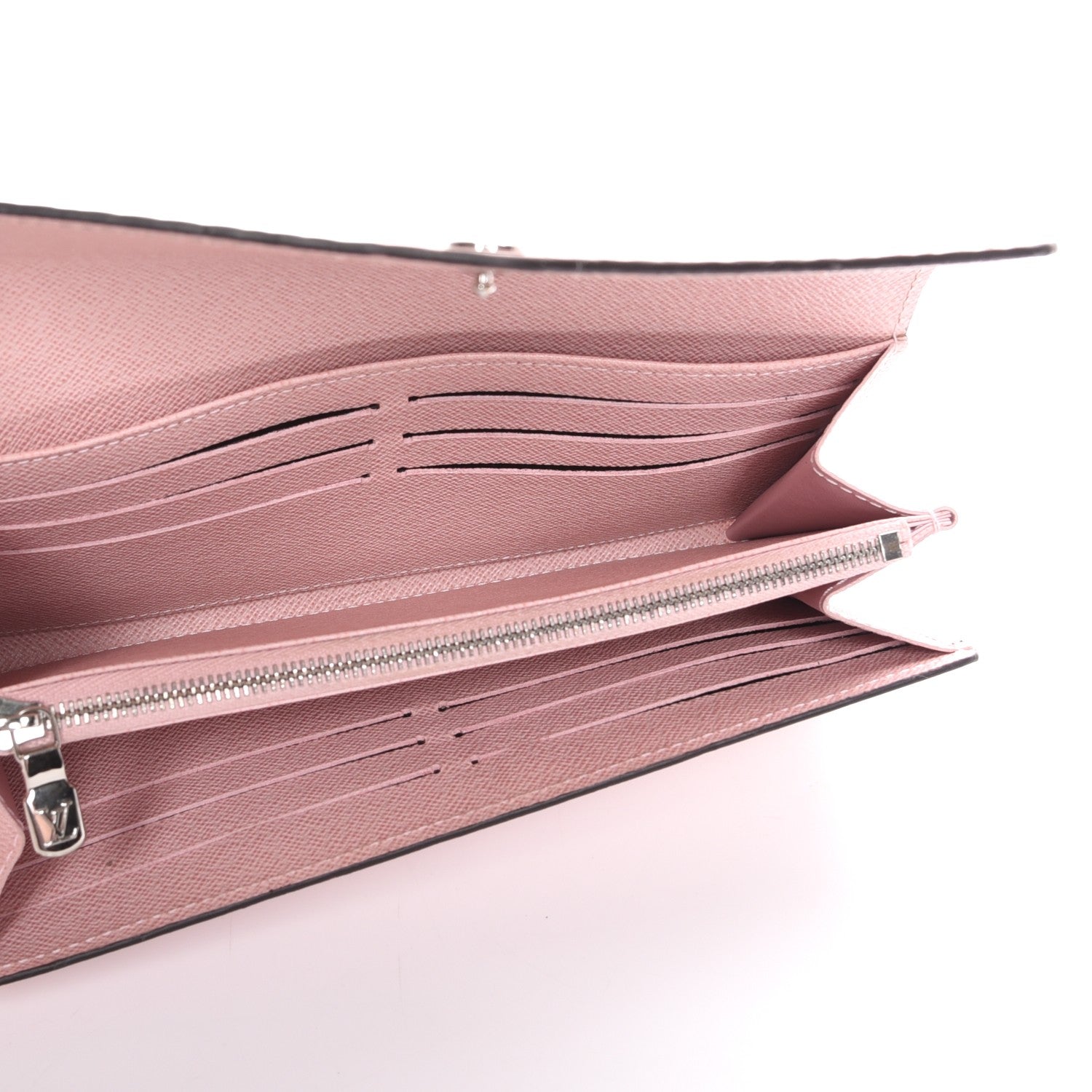 Louis Vuitton Epi Sarah Wallet NM Rose Ballerine 5 of 7