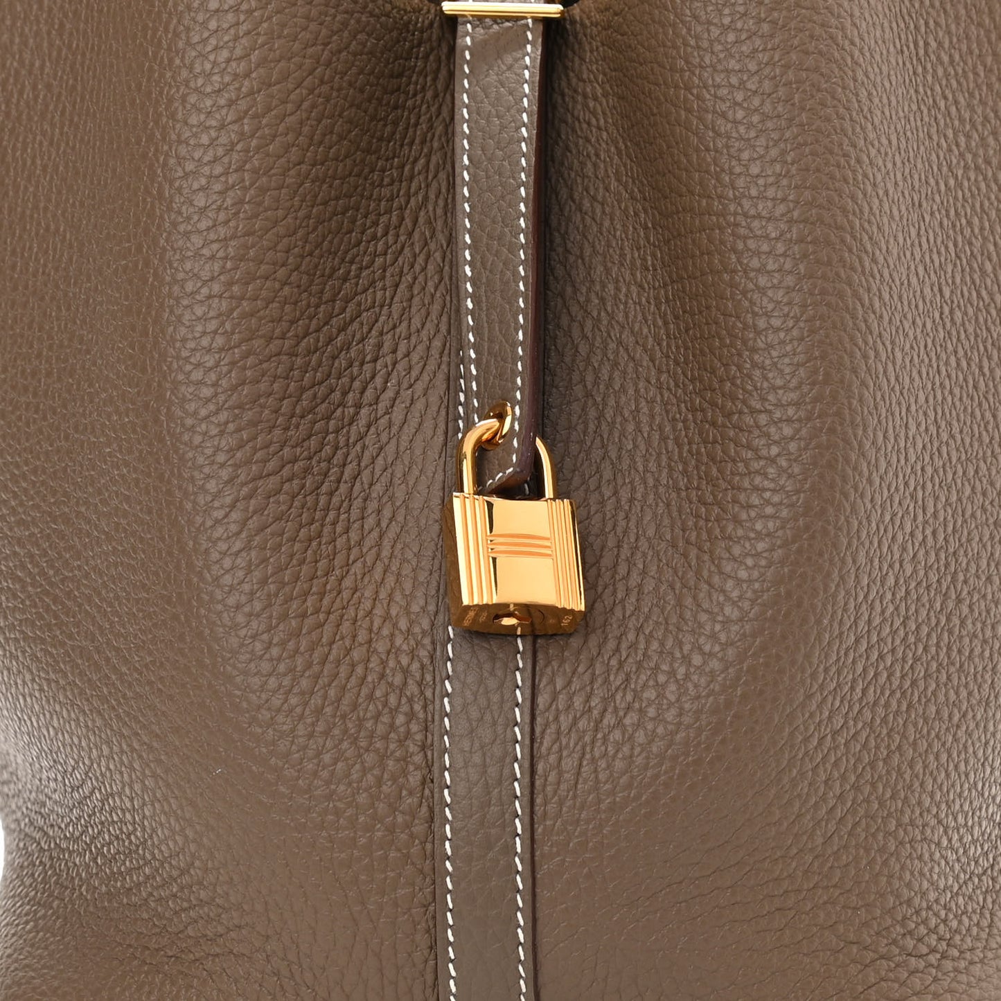 Taurillon Clemence Picotin Lock 22 MM Etoupe