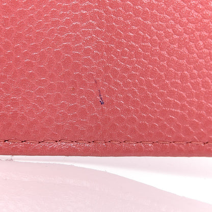 Chanel Caviar Quilted Small Flap Wallet Pink 16 of 17