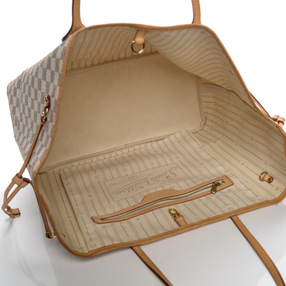 Louis Vuitton Damier Azur Neverfull GM 5 of 8