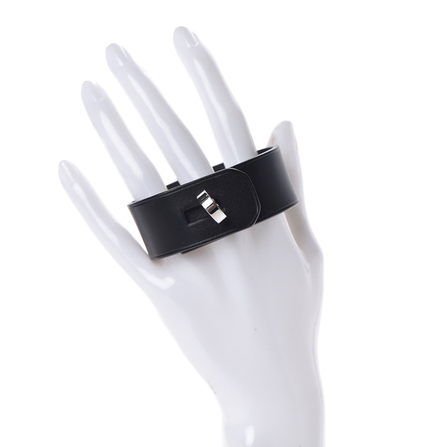Hermes Swift Hip Hop Bracelet S Black 2 of 5