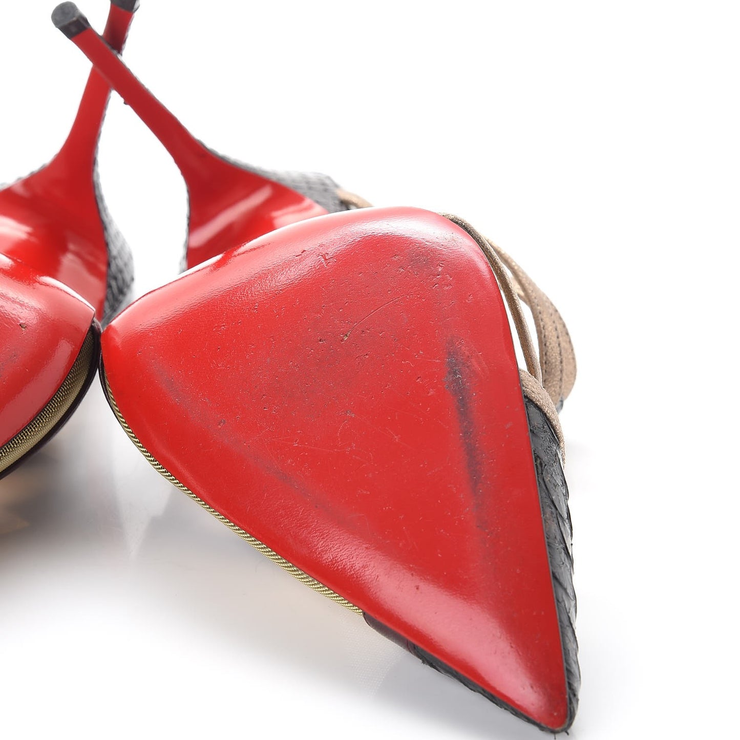 Python Kid Suede Mesh Evoluta 100 Pumps 38.5 Multi