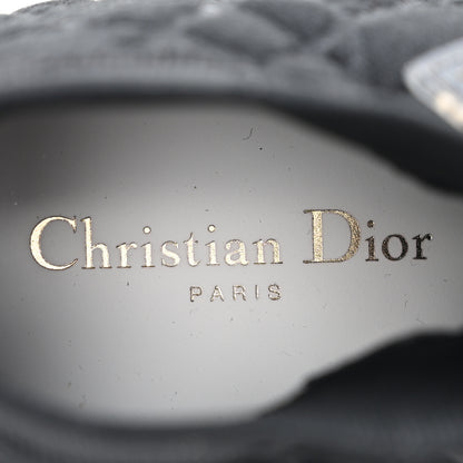 Christian Dior Technical Knit Calfskin Womens Walk'N'Dior High Top Sneaker 40 Black 7 of 7