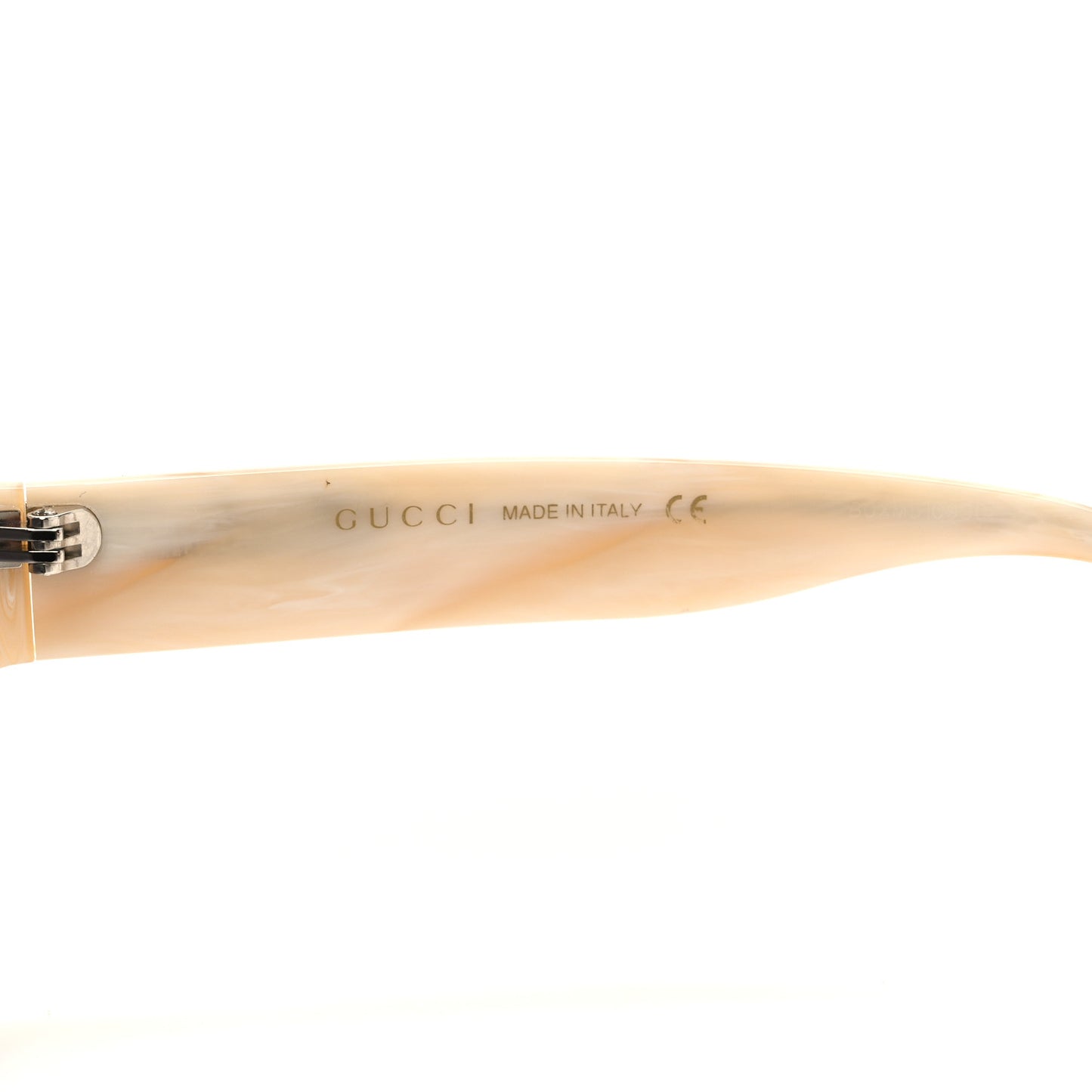 Acetate Square Frame Sunglasses GG1065S Black Beige