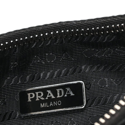 Prada Tessuto Nylon Mini Re-Edition 2000 Shoulder Bag Black 6 of 11