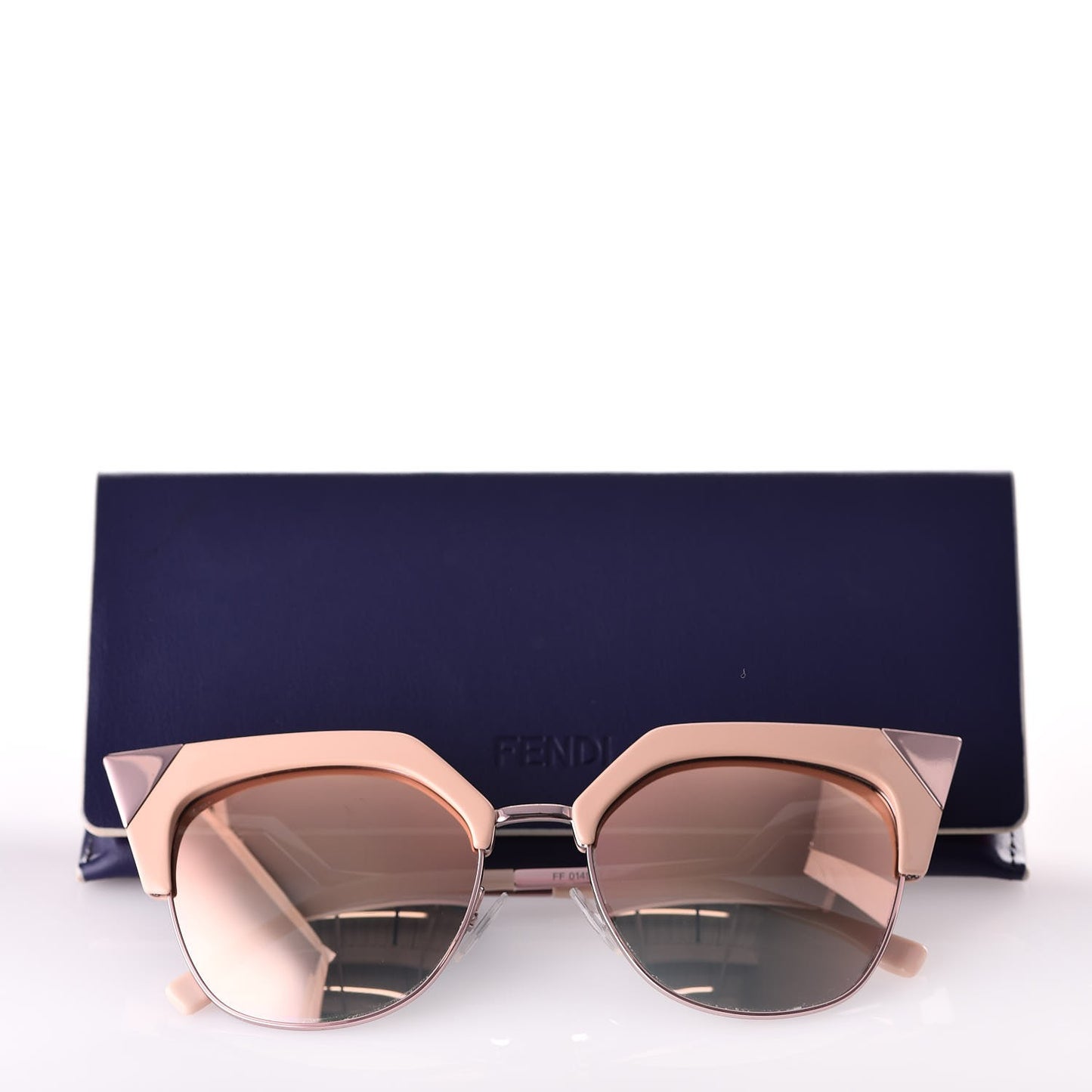 Cat Eye Iridia Sunglasses FF 0149/S Rose Gold