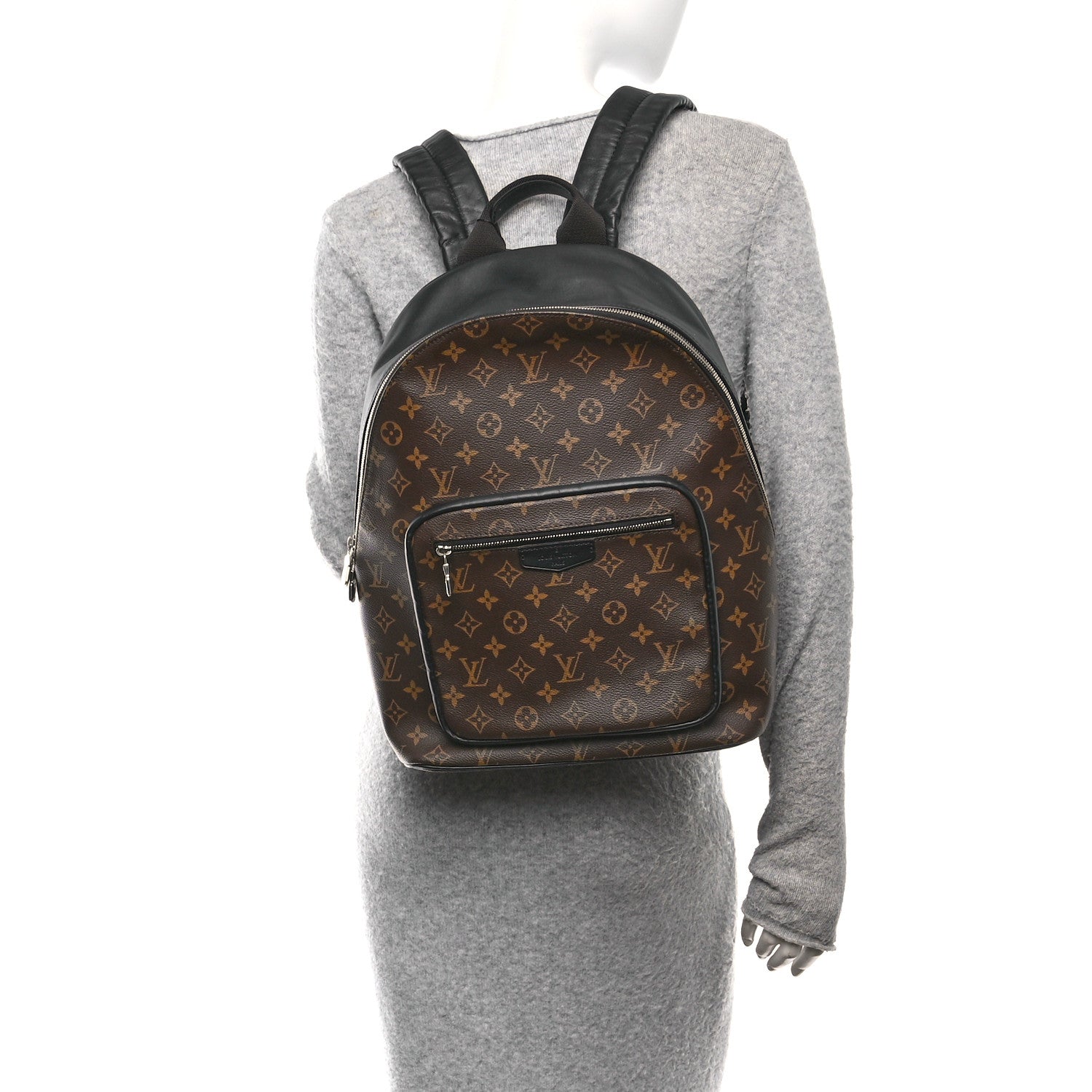 Louis Vuitton Monogram Macassar Josh NM Backpack 2 of 9