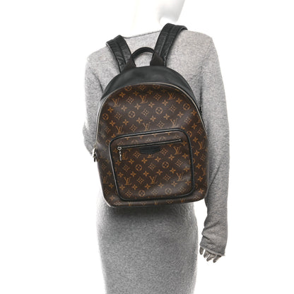 Louis Vuitton Monogram Macassar Josh NM Backpack 2 of 9