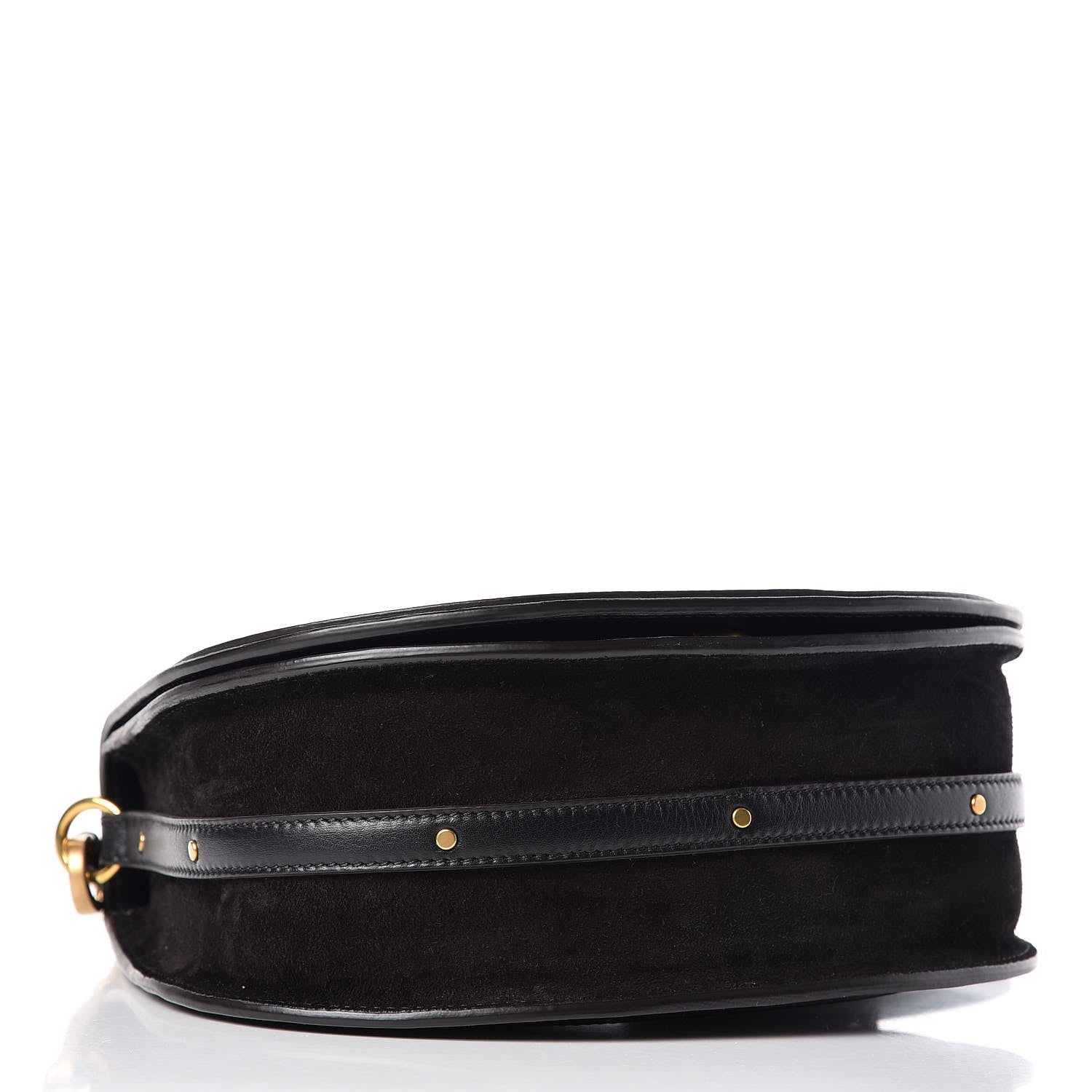 Chloe Suede Small Nile Bracelet Bag Black 4 of 8