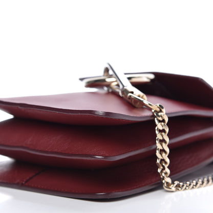 Chloe Suede Calfskin Mini Faye Bracelet Bag Plum Purple 7 of 10