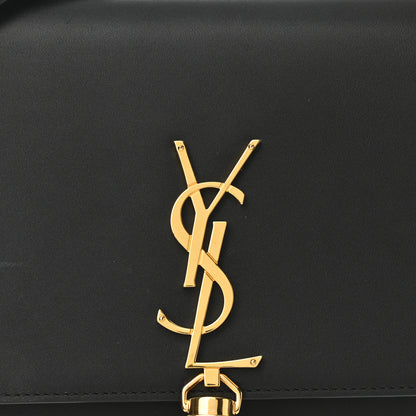 Saint Laurent Smooth Calfskin Classic Monogram Kate Tassel Chain Wallet Black 7 of 10