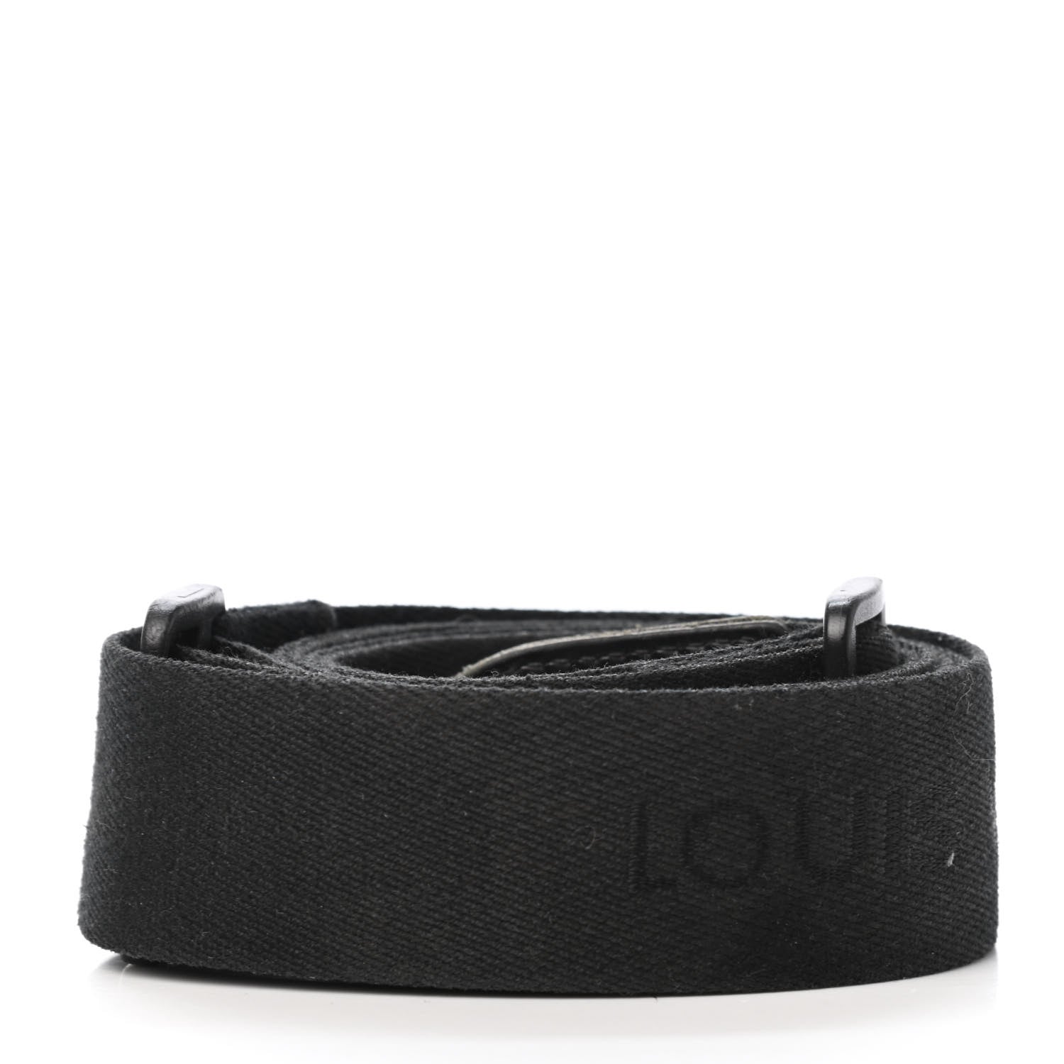 Louis Vuitton Canvas Adjustable Shoulder Strap Black 2 of 4