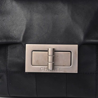 Chanel Calfskin Square Stitched Mademoiselle Shoulder Bag Black 9 of 9