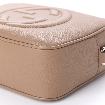 Gucci Pebbled Calfskin Small Soho Disco Bag Rose Beige 7 of 10