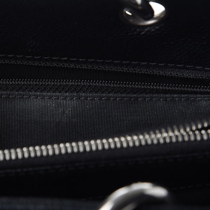 Chanel Caviar Quilted Grand Shopping Tote GST Black 8 of 14