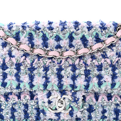 Chanel Tweed Medium Single Flap Pink 8 of 11