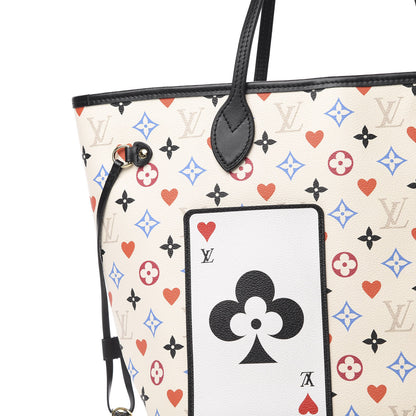 Louis Vuitton Game On Neverfull MM White 8 of 10