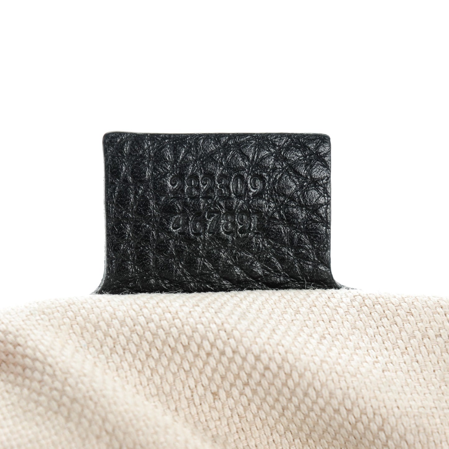 Pebbled Calfskin Medium Soho Shoulder Bag Black