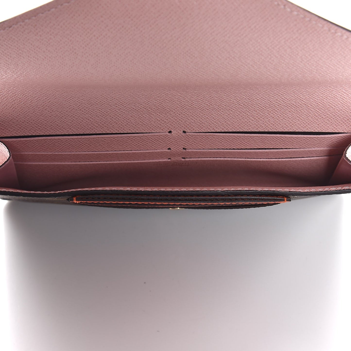 Monogram Jeanne Wallet Rose Ballerine