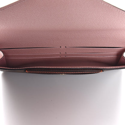Louis Vuitton Monogram Jeanne Wallet Rose Ballerine 6 of 10