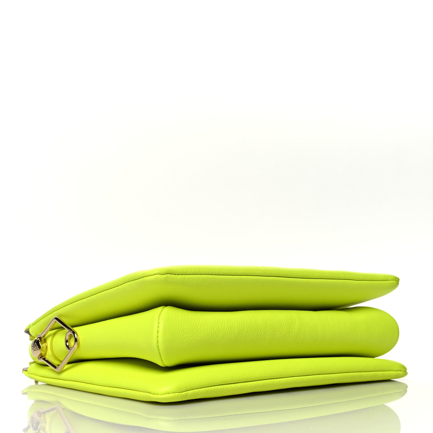 Calfskin Embossed Monogram LV Match Coussin PM Fluorescent Yellow
