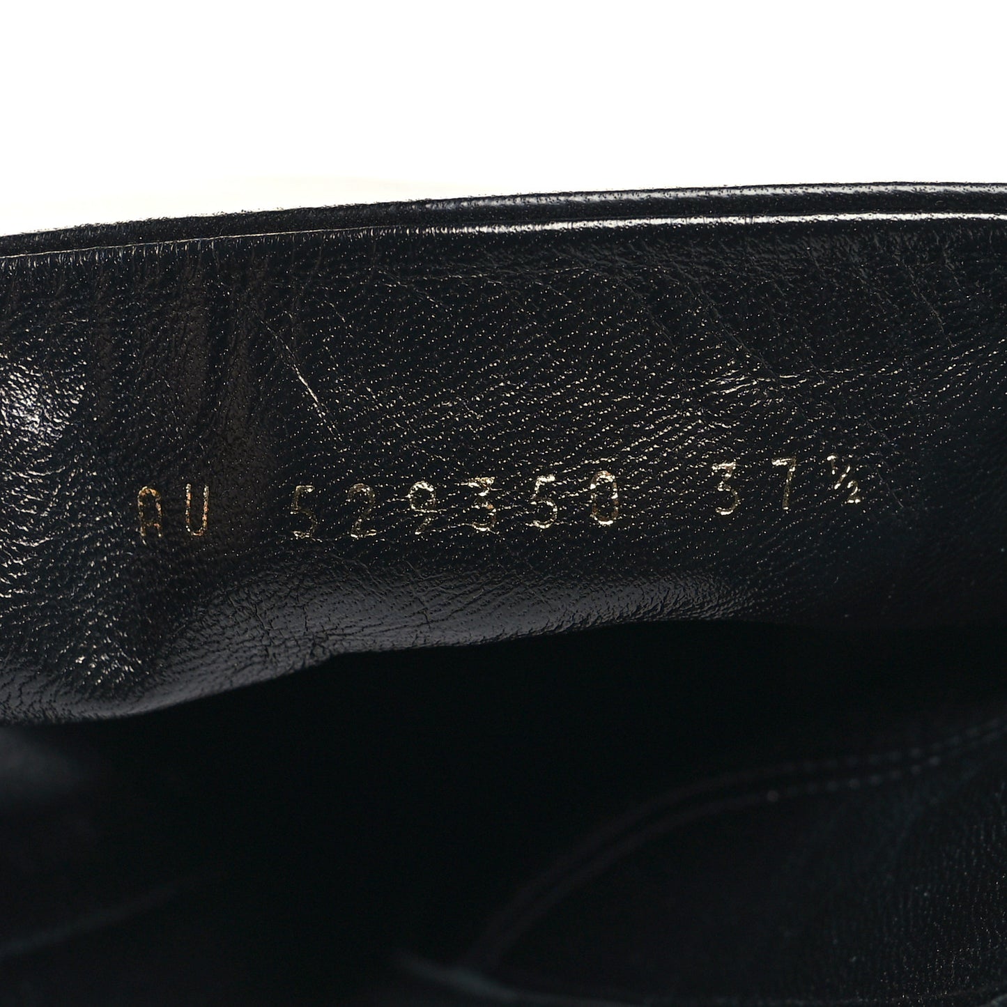Nappa Vendome Loulou Ankle Zip Boot 37.5 Black