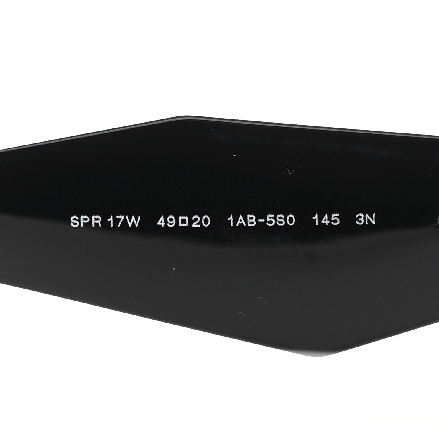Prada Acetate Symbole Sunglasses SPR 17W Black 6 of 8