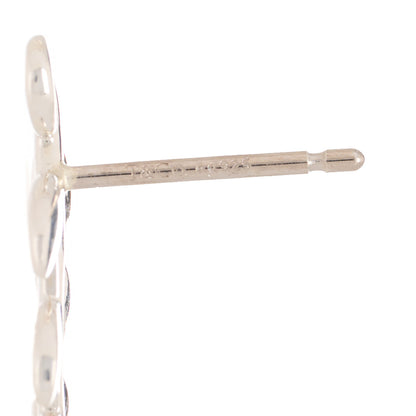 Tiffany Sterling Silver Paloma Picasso Olive Leaf Climber Earrings 3 of 4
