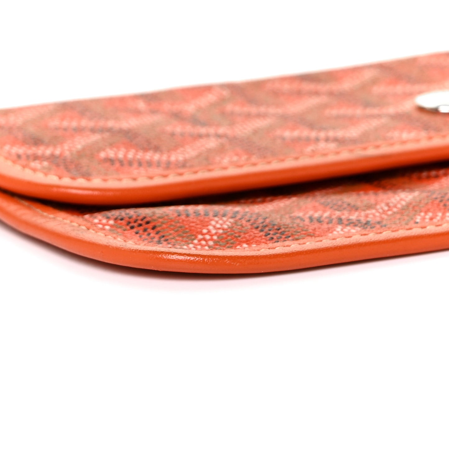 Goyardine Pouch Orange