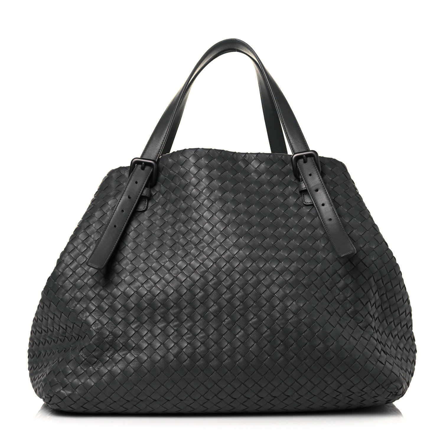 Bottega Veneta Nappa Intrecciato Large Seamless Tote Black 1 of 16