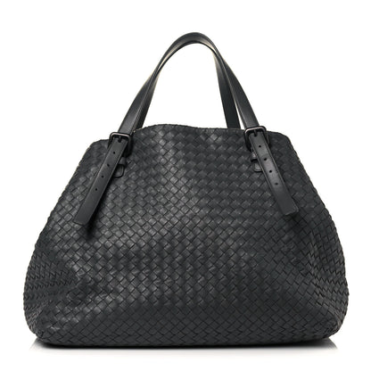 Bottega Veneta Nappa Intrecciato Large Seamless Tote Black 1 of 16