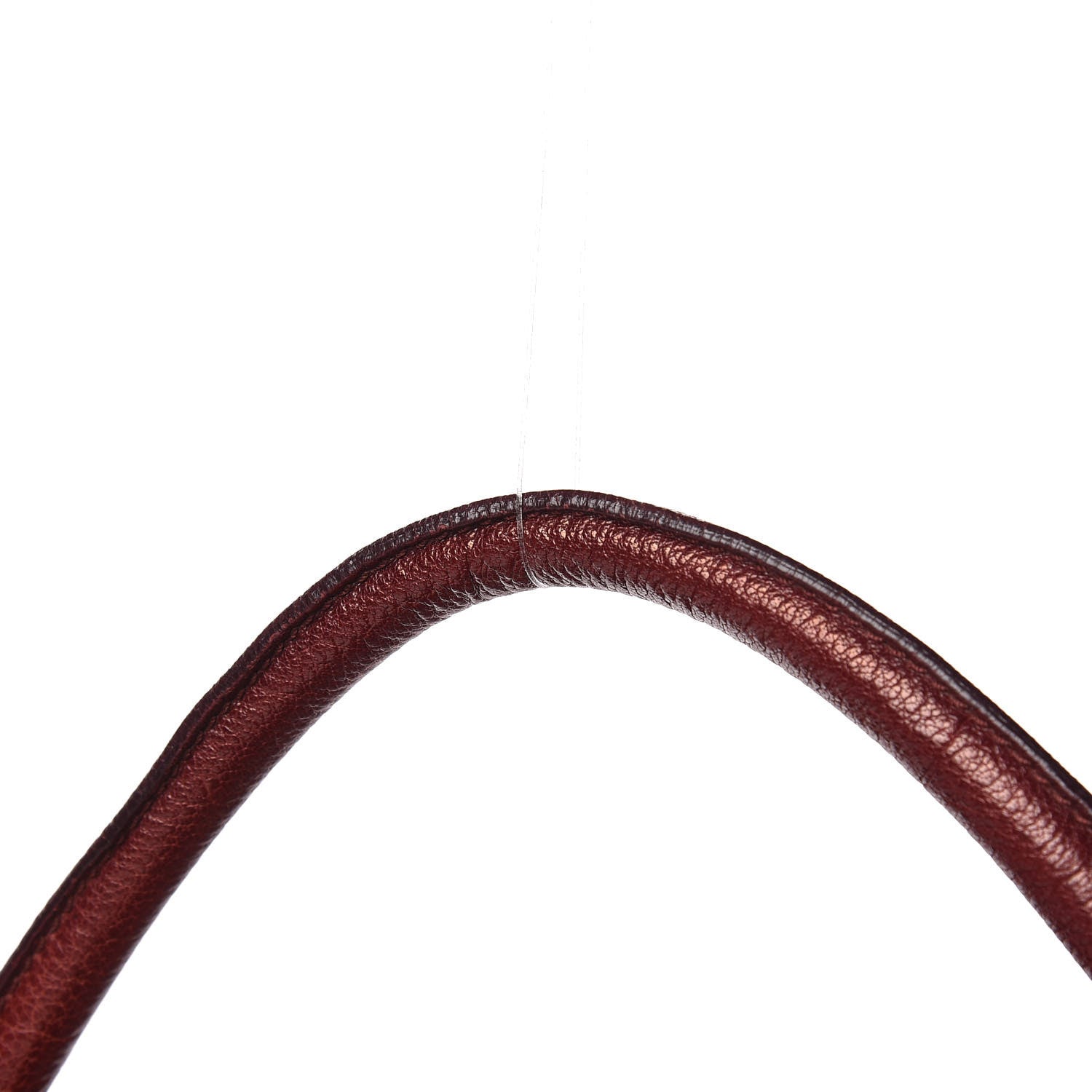 Burberry Calfskin Chain Tote Burgundy 15 of 15