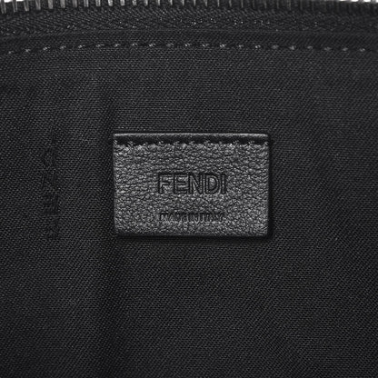 Fendi Vitello Dolce Studded Mini 2Jours Pouch Black Multicolor 7 of 8