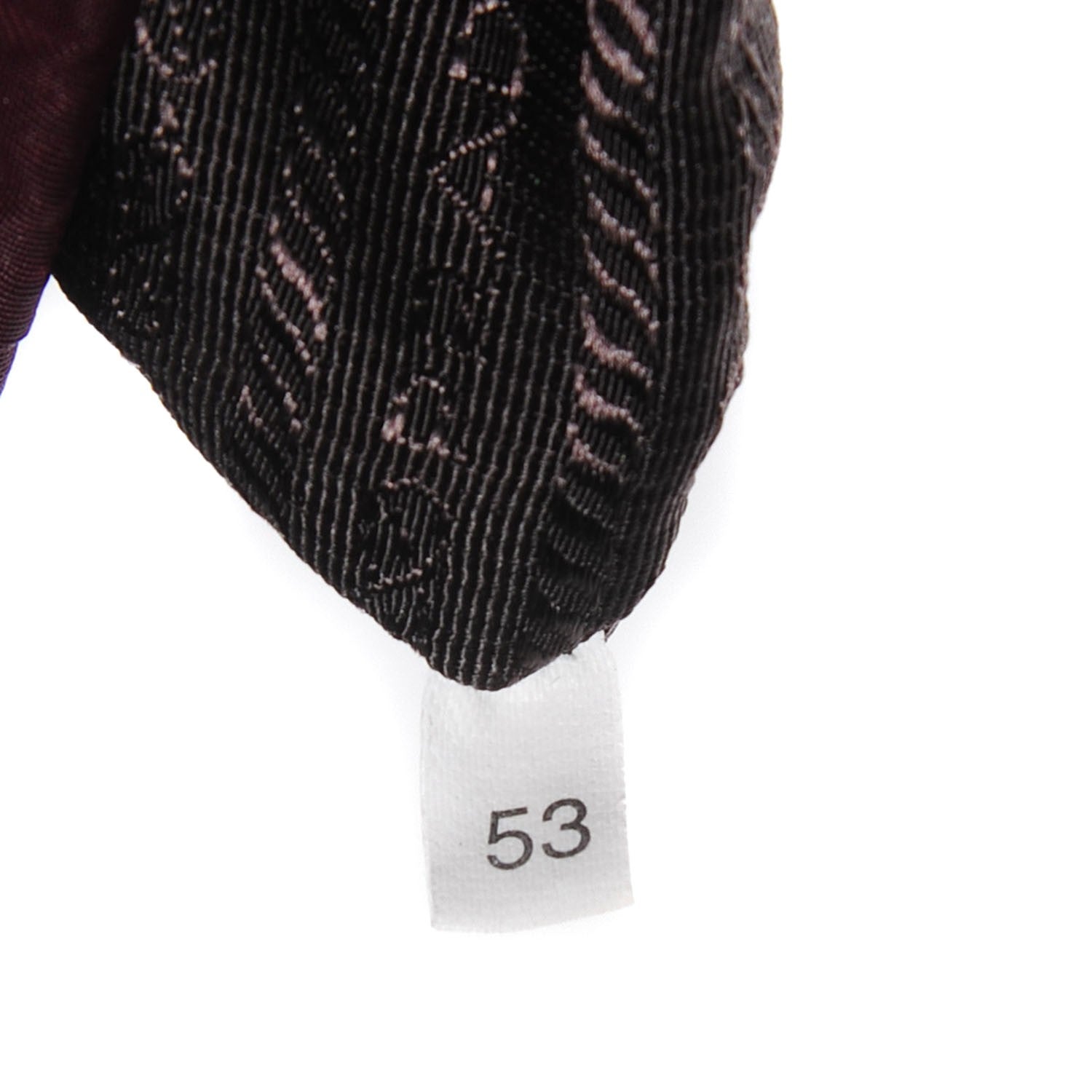 Prada Tessuto Nylon Gaufre Wristlet Bordeaux 8 of 9