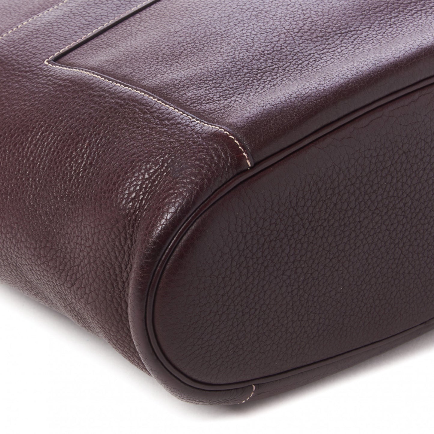 Taurillon Clemence Sac Good News GM Raisin